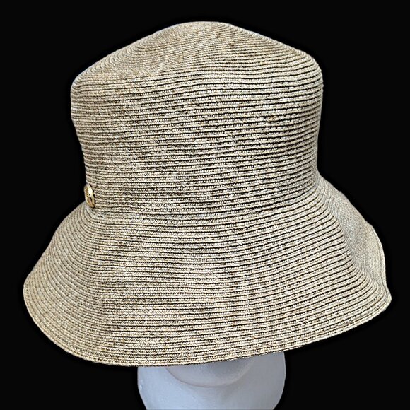 Eric Javits Squishee Bucket Hat UPF 50 Plus Protection - Tan - Picture 2 of 6
